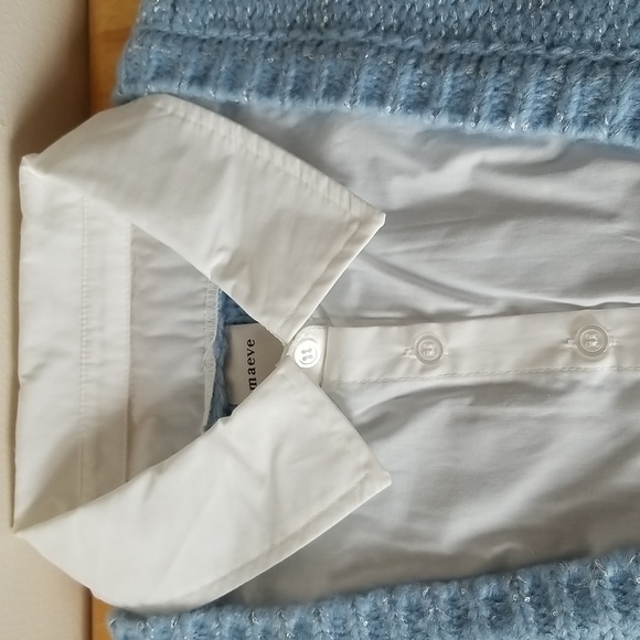 Anthropologie Maeve Layered Sparkle Cardigan Sweater Mini Dress - Picture 8 of 12